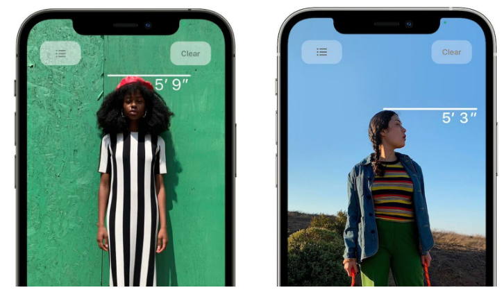 吴江苹果服务网点分享通过iPhone激光雷达测量身高方法教程 